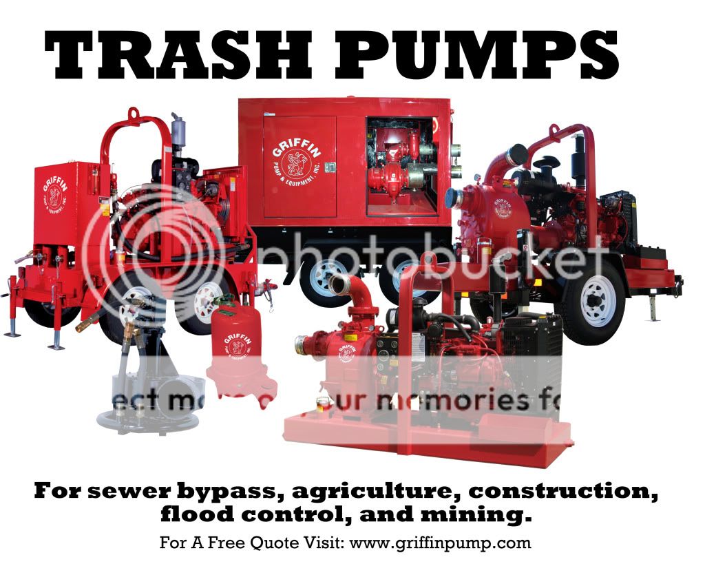 Griffin Offers A Variey Of Trash Pumps That Are Maneuverable, Designed
